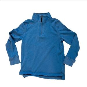 Crewcuts Blue Quarter-Zip Sweater S